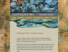 Tablet Screenshot of clothologyart.com
